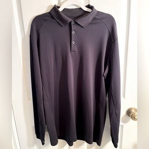 NIKE Golf Men’s Black Dri-Fit Shirt in Size L